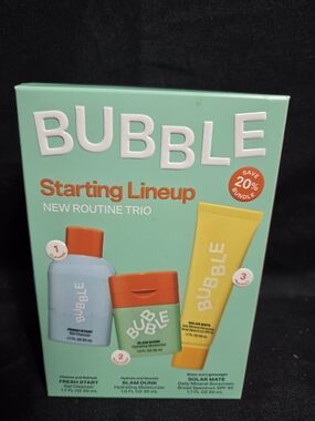 BUBBLE Starting Lineup New Routine Trio - Mint, Yellow & Orange